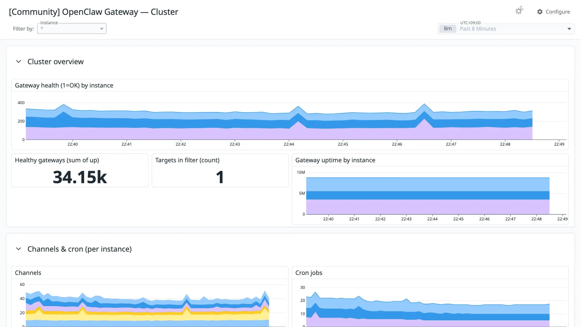 OpenClaw Gateway — Cluster